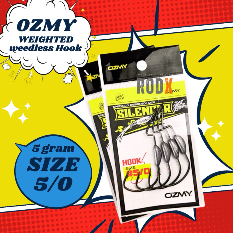 OZMY WEIGHTED WEEDLESS HOOK