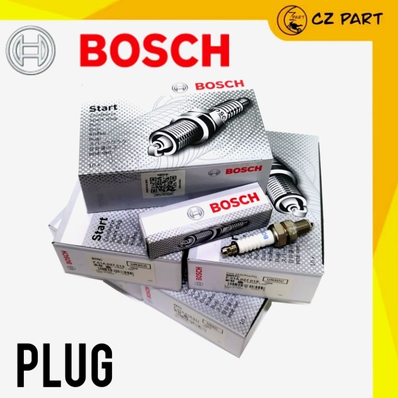 SPARK PLUG BOSCH 100 Y125Z EX5 RXZ LC135 Y15Z KRISS SRL C6HS B8ES CR8E BP7