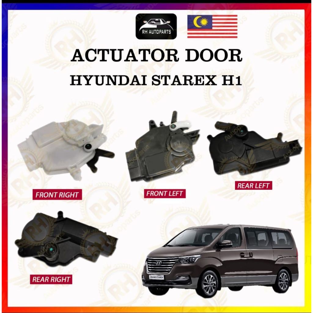 H1-AC มอเตอร์ตัวกระตุ้นล็อคประตูหน้าสําหรับ Hyundai Grand Starex / H1 8031A1