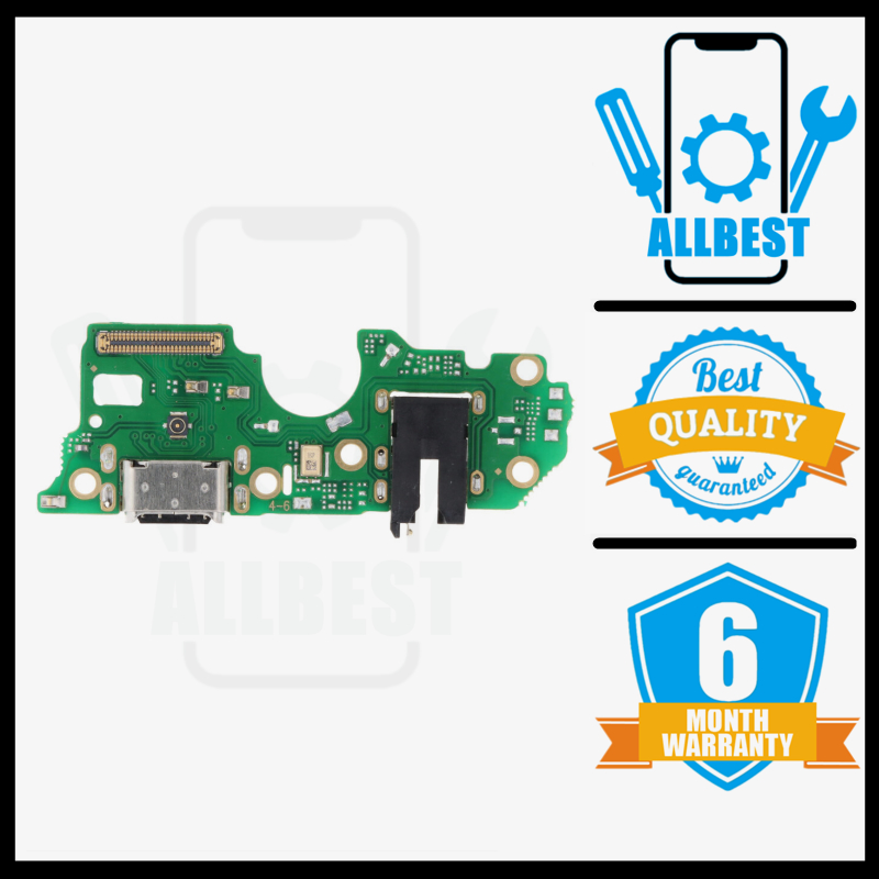 ALLBEST CHARGING BOARD USB PORT FLEX CABLE RIBBON COMPATIBLE สําหรับ REALM 9I 4G RMX3491 / OP A96 4G