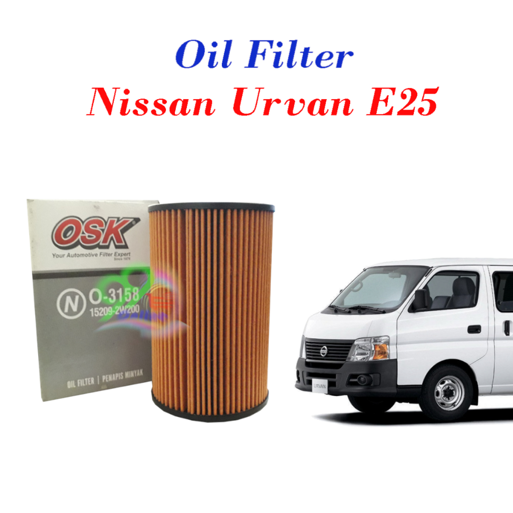 กรองน้ํามันเครื่องสําหรับ Nissan Urvan E25