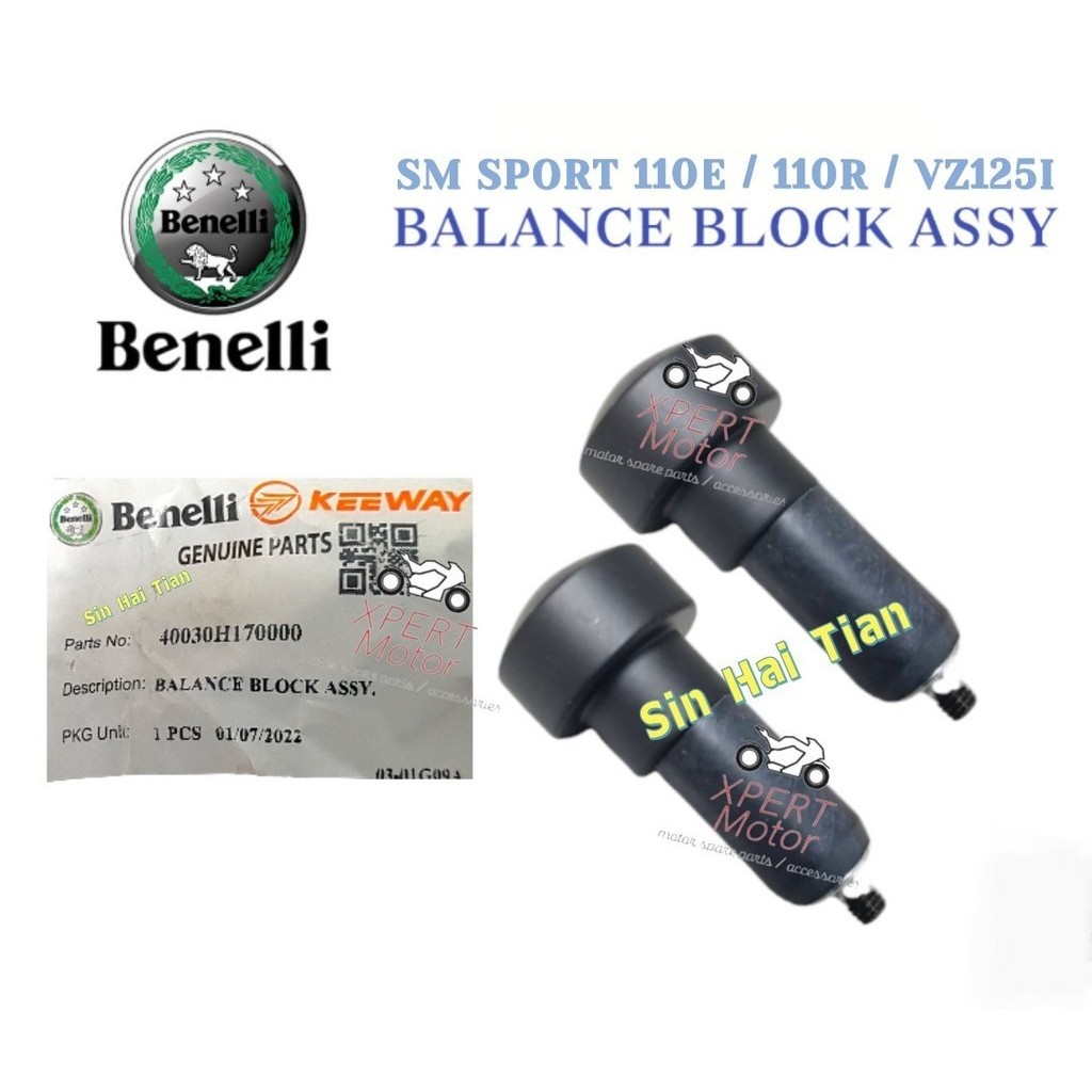 SM SPORT 110R SMSPORT 110R 110E VZ125I RFS150 150i HANDLE BALANCE 100% BENELLI 40030H170000 สต็อก