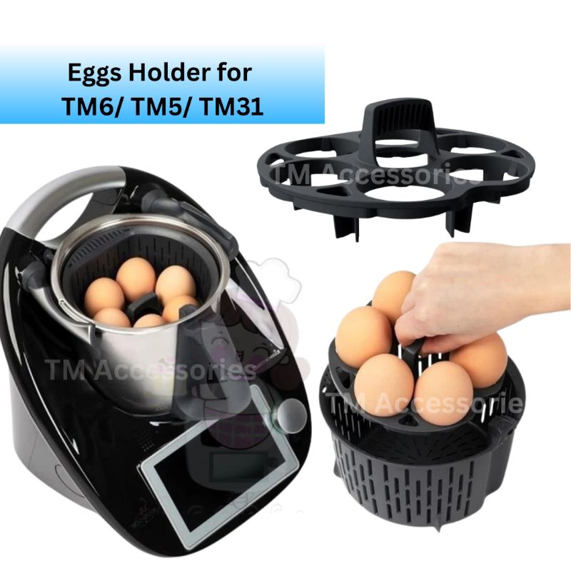 อุปกรณ์เสริม Thermomix (ใหม่) ที่วางไข่ไอน้ําสําหรับตะกร้าบีบ TM6 TM5 TM31