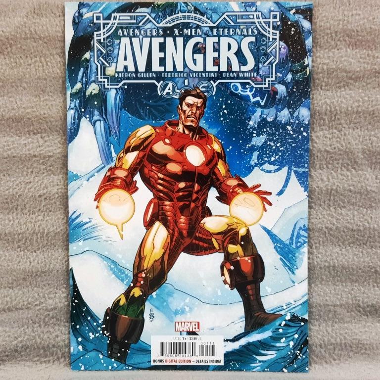 Avengers/X-Men/Eternals: Avengers 1 (Marvel Comics) Kieron Gillen, Federico Vicentini (ค้นหา)