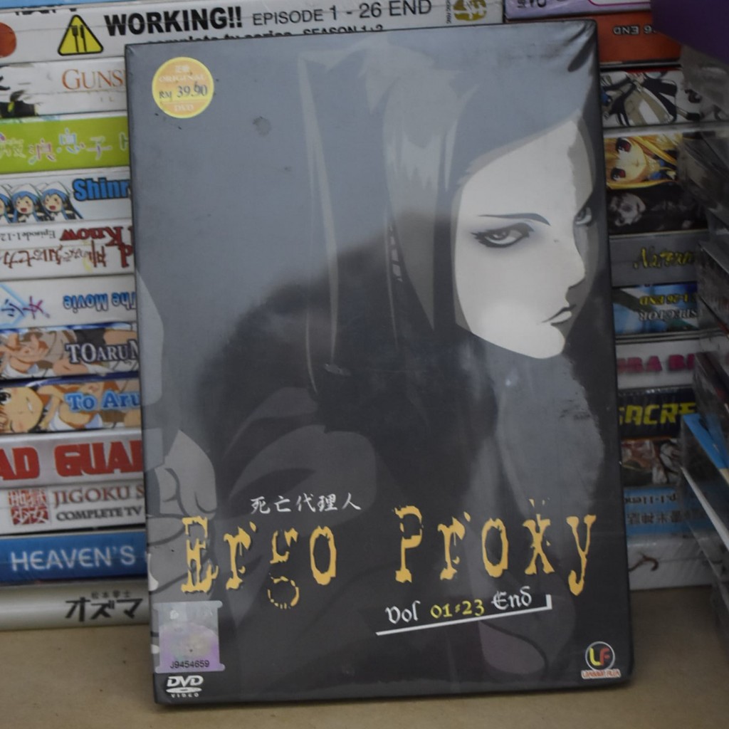 Ergo Proxy 1-23 End JPN ดีวีดีอนิเมะ