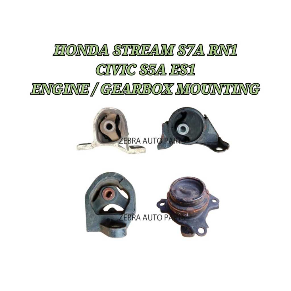 ENGINE / AUTO GEARBOX / TIMING MOUNTING HONDA STREAM S7A RN1 CIVIC S5A ES1 D17A ENGINE / AUTO GEARBO