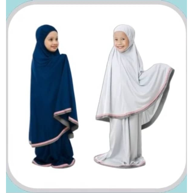 Telekung Arfah Boys Size M 4 Years to 12 Years Stoc