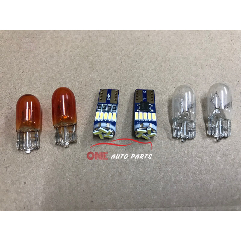 คุณภาพสูง 12V T10 SMD LED / T10 หลอดฮาโลเจน / หลอดสีส้มอําพัน