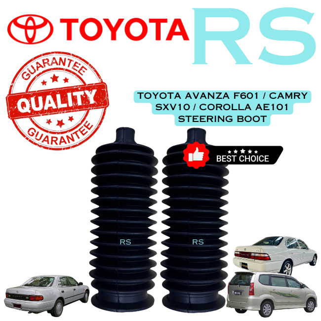 Toyota Avanza F601 1.3 1.5 F602, Camry SXV10, Corolla AE101 [45535-BZ010] บูทพวงมาลัย (1 คู่)