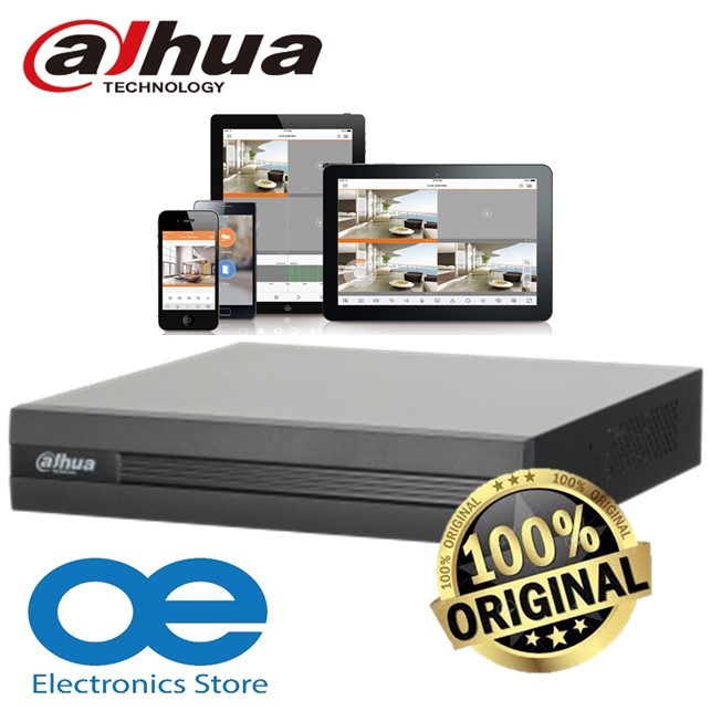 DAHUA XVR1B16H-I Analog 16CH Penta-brid 5M-N/1080P H.265 ขนาดกะทัดรัด 1U 1HDD 5 IN 1 WizSense Digita