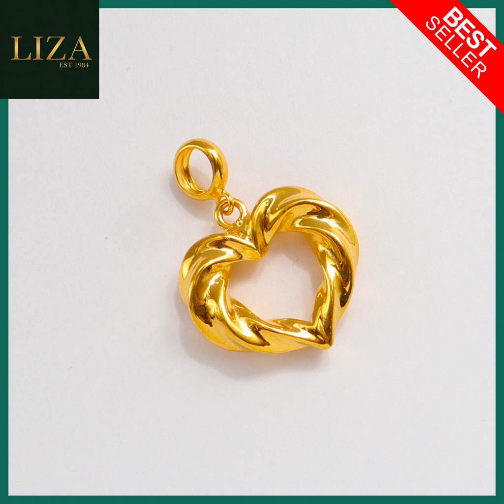 Liza Gold Charm Love Gold 916