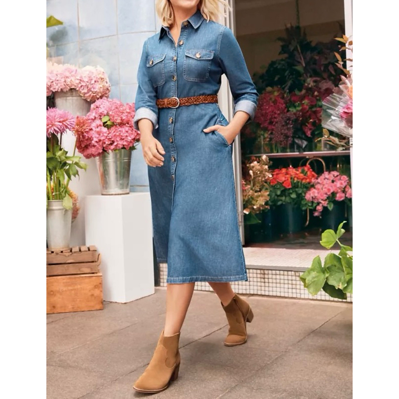 LIVE DENIM DRESS RM20