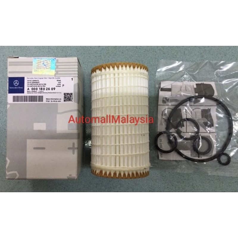 Mercedes M112 / M272 V6 W210 W211 W220 กรองน้ํามัน 0001802609