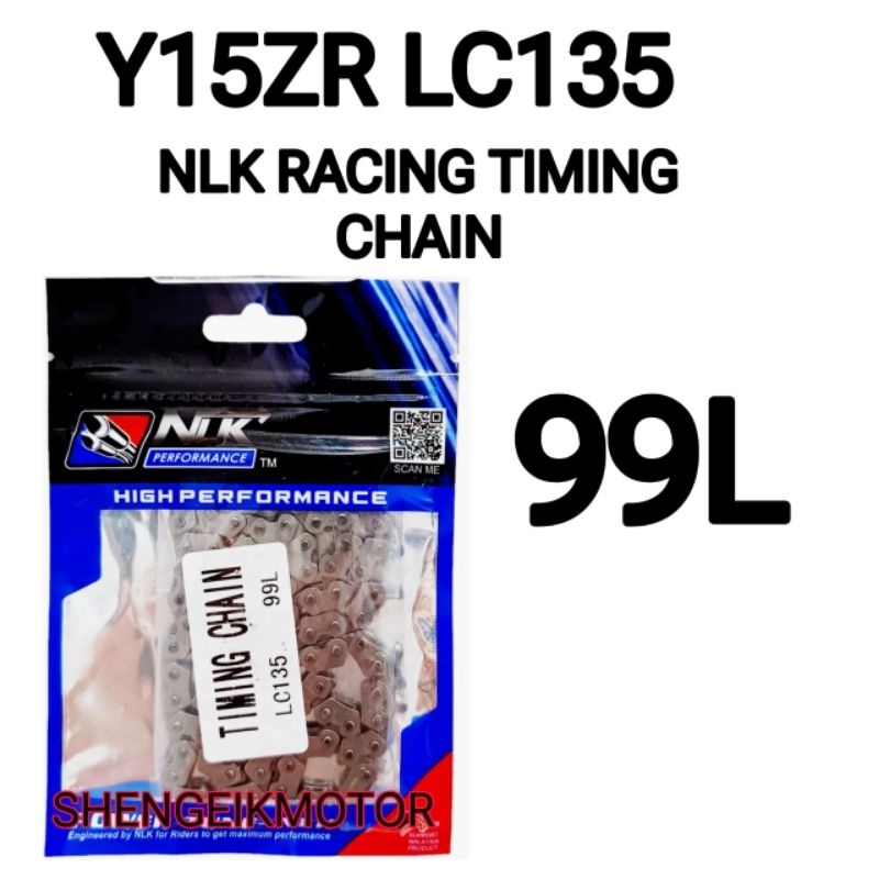 NLK TIMING CHAIN Y15ZR LC135 TIMING CHAIN 99L NLK PERFORMANCE