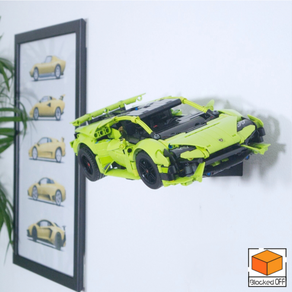 ติดผนังสําหรับ Lego Technic Lamborghini Huracan (42161) (2 in 1)