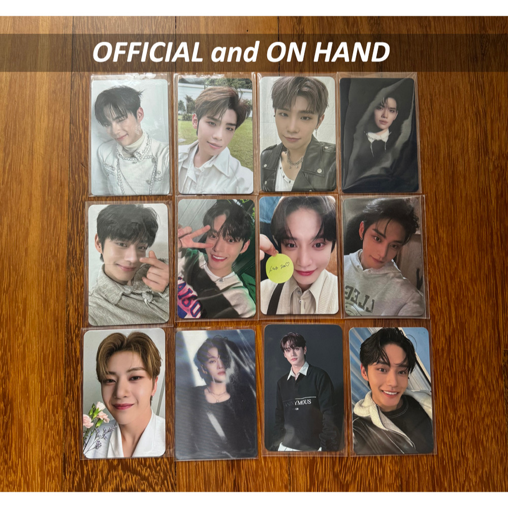ZB1 Zerobaseone Official Photocards PC จุดหลอมเหลว YITS CGV Yura Yura Hanbin Tae Jiwoong Matthew