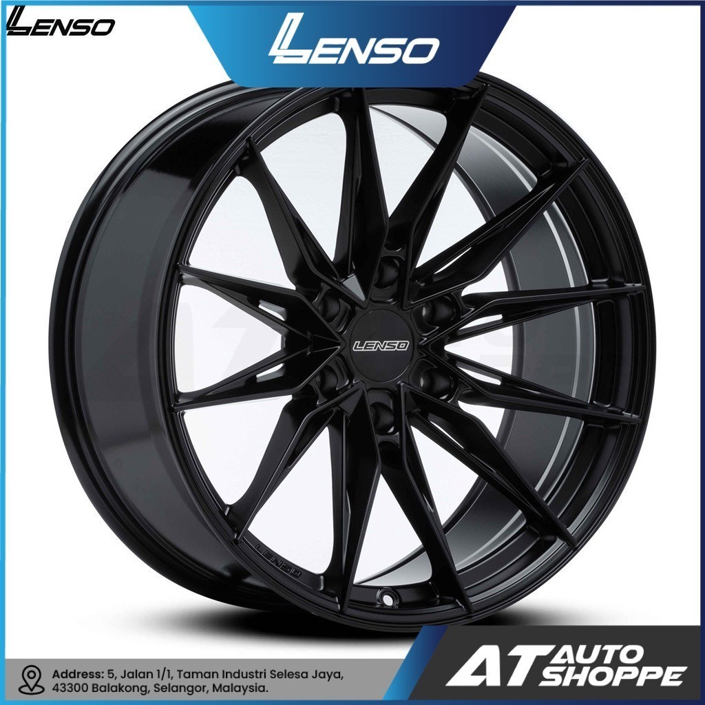Lenso Venom VT4 Alloy Wheel - Satin Black 20x9.5 ET15 6x139.7 (1 Piece)