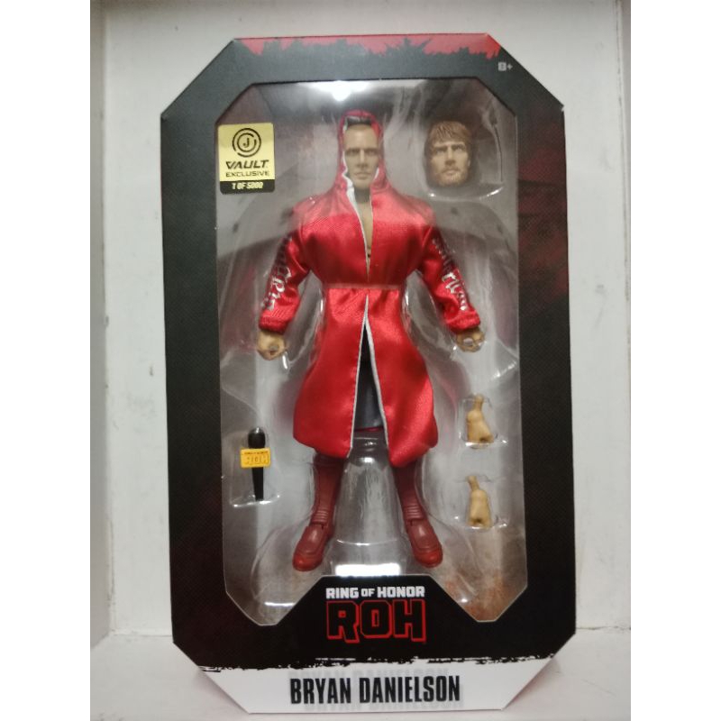Jazwares Ring of Honor ROH Bryan Danielson 1/5000 แอ็คชั่นฟิกเกอร์มวยปล้ํา