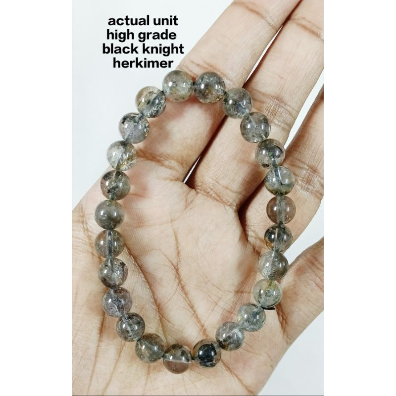 (เกรดสูง) BLACK KNIGHT HERKIDER DIAMOND (7.7MM) BRACELET