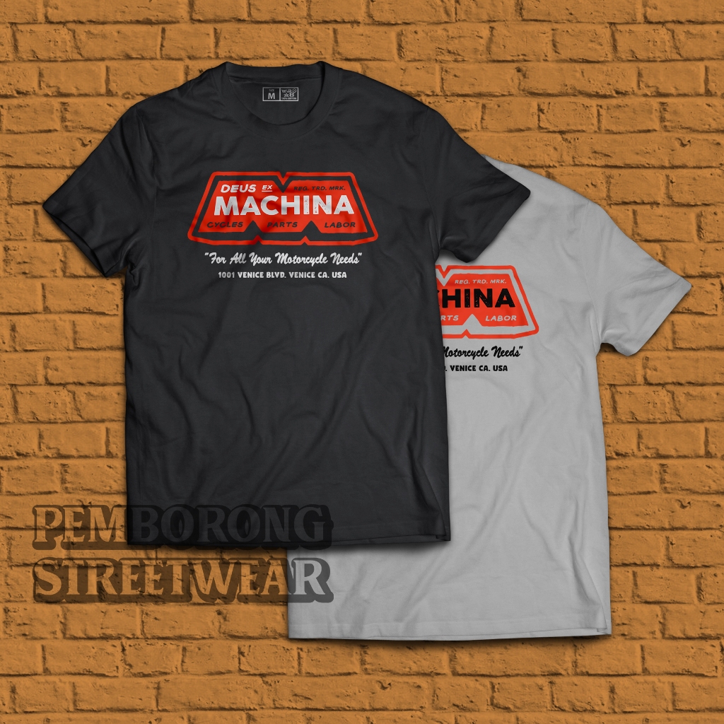 190gsm เสื้อยืด ยี่ห้อ DEUS EX MACHINA