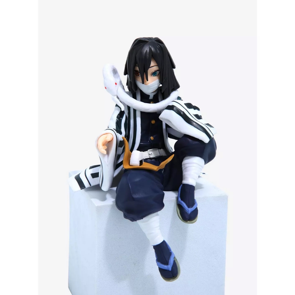 Sega Demon Slayer: ฟิกเกอร์ Kimetsu no Yaiba พรีเมี่ยม Perching Obanai Iguro