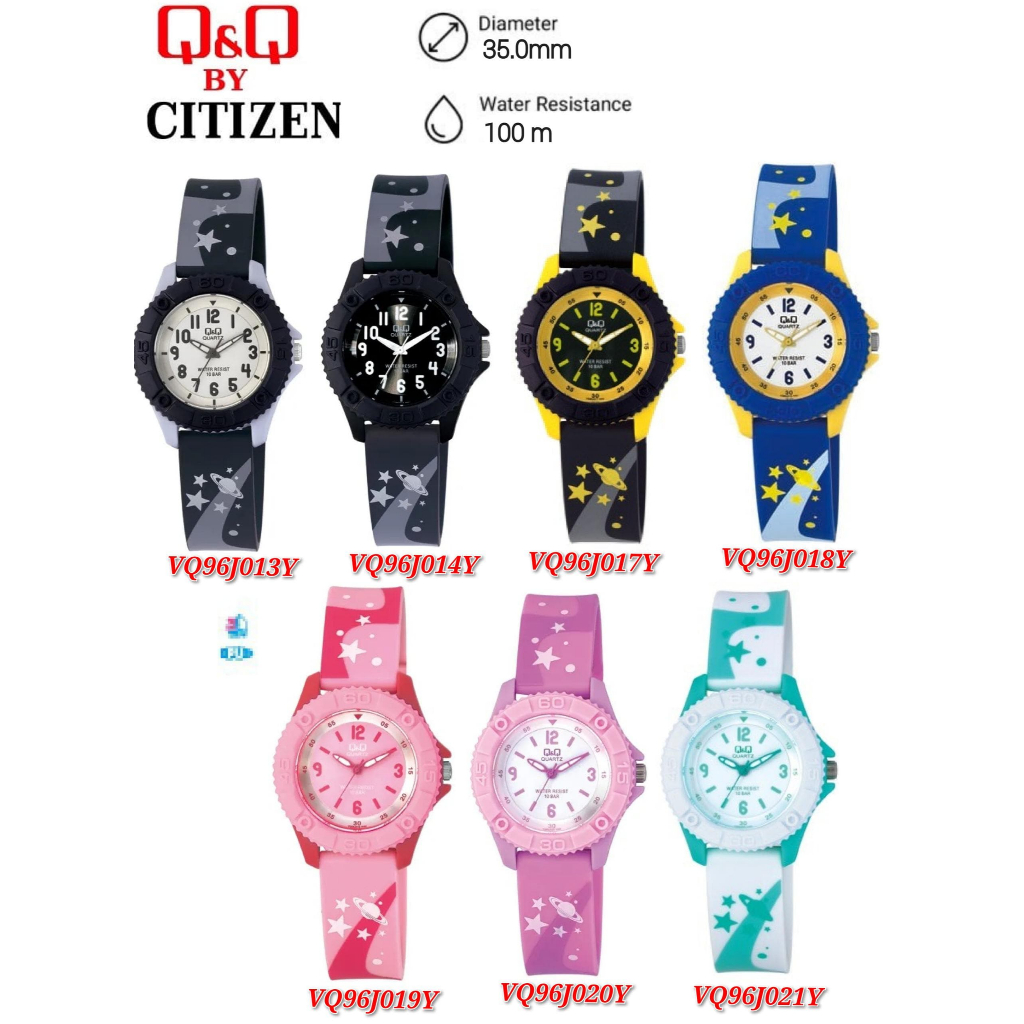 Q&Q Watch by Citizen VQ96 Kids Collection นาฬิกาเด็ก