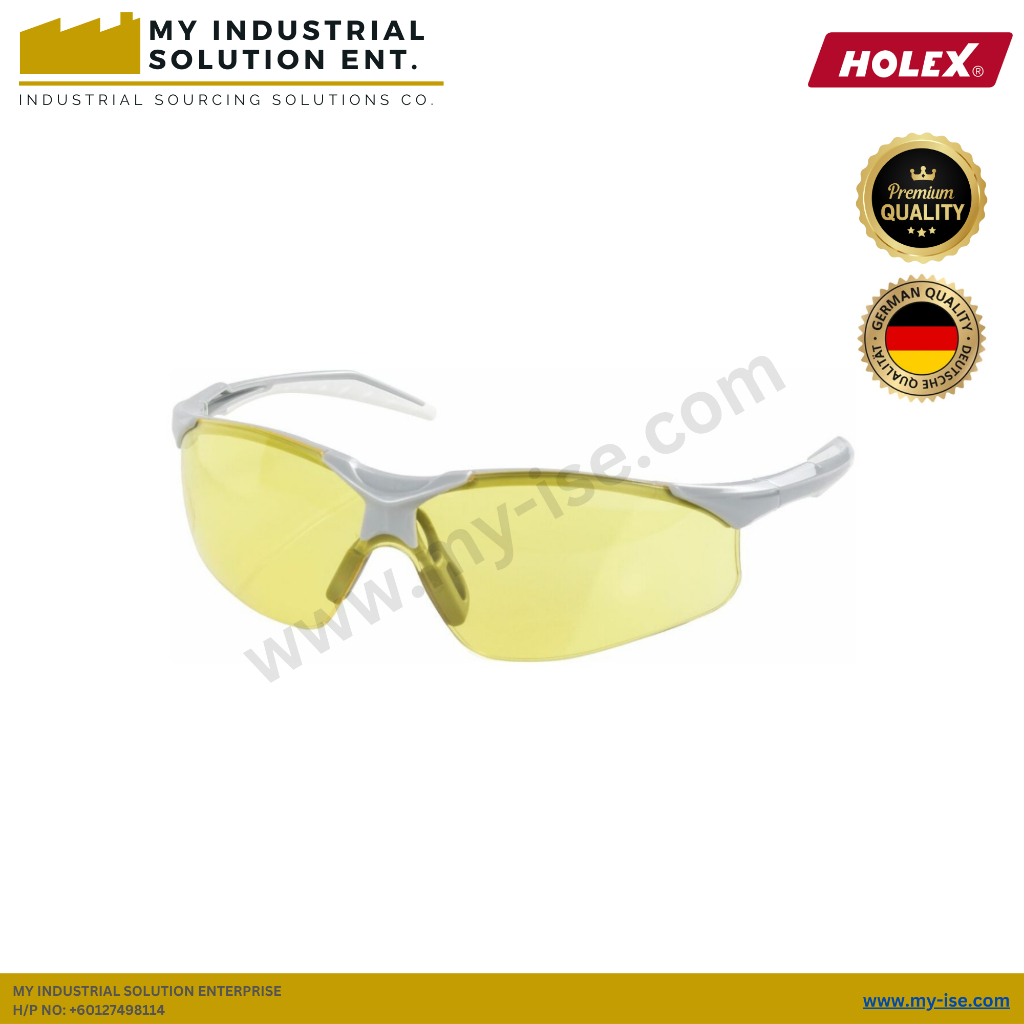 HOLEX / แว่นตานิรภัย Comfort YELLOW / แว่นตา / 096852