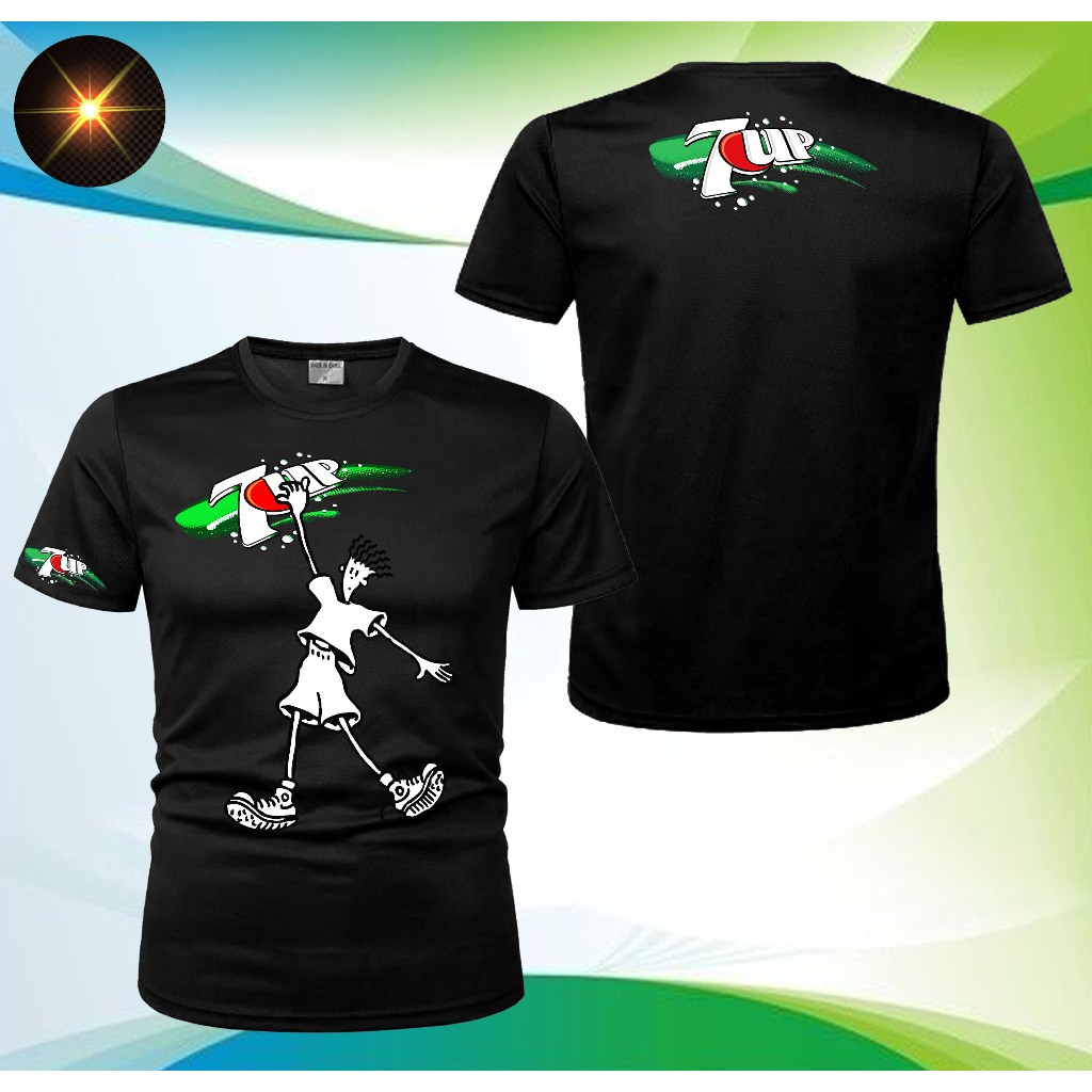 เสื้อยืดลําลองสไตล์การออกแบบ Fido DIdo 7UP Jersey