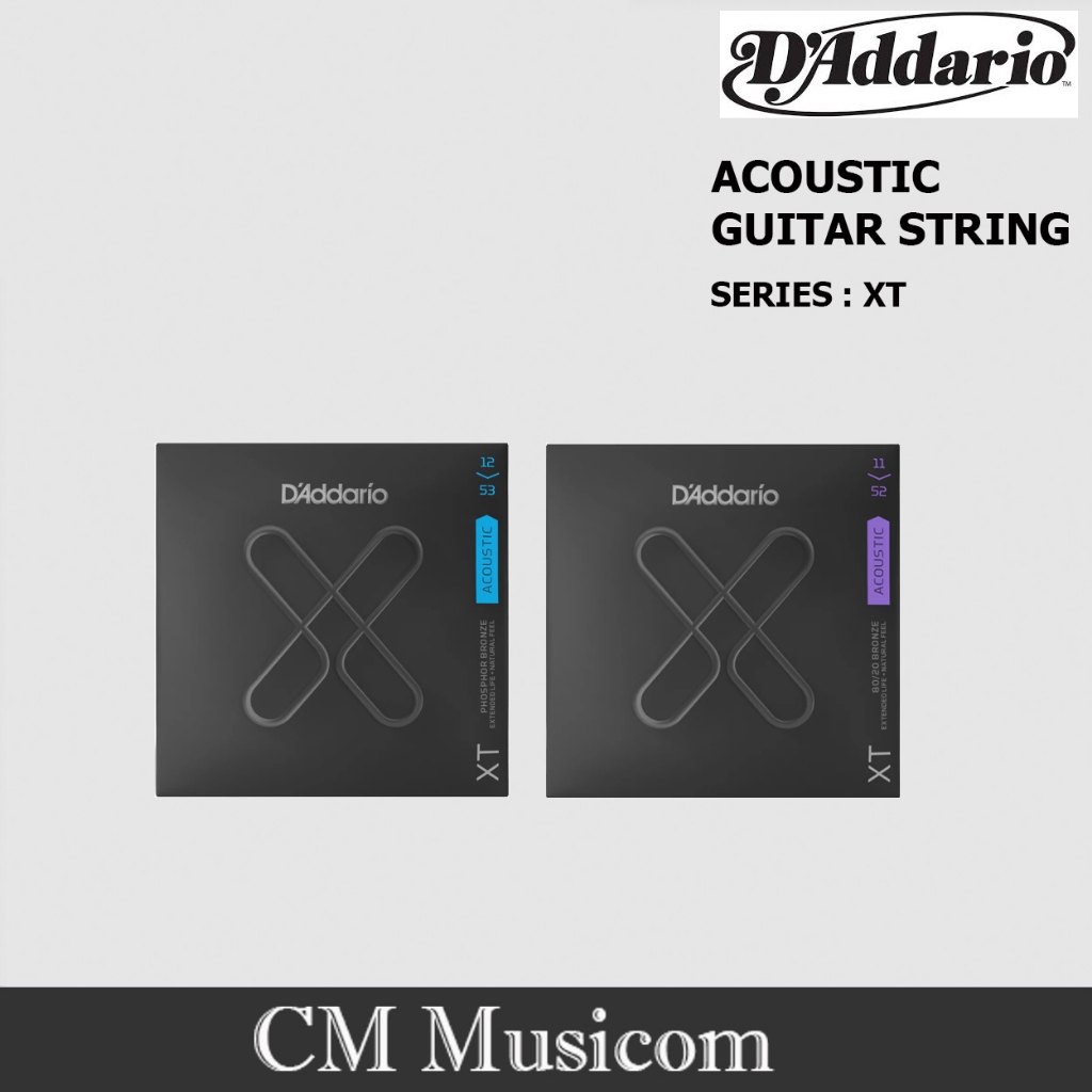 D'ADDARIO สายกีต้าร์โปร่ง (DAddario) XT Series