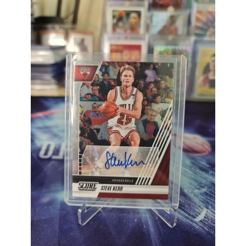 PANINI NBA CARD 22-23 CHRONICLES SCORE STEVE KERR AUTO 08/99 หมายเลข
