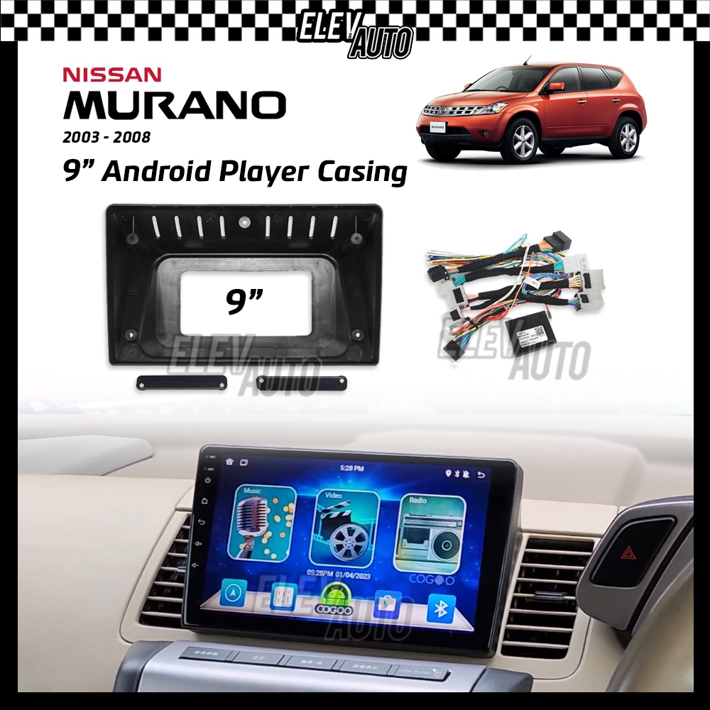 Nissan Murano 2003-2008 Android Player Casing 9" with Player Socket