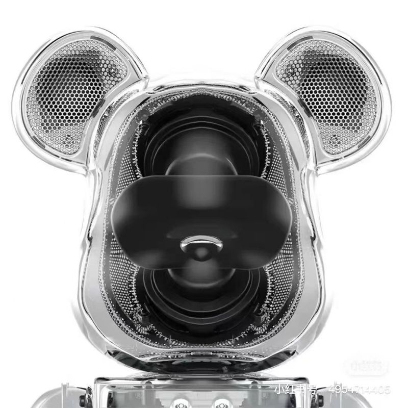 7/7 : BEARBRICK AUDIO 400 รถม้า 400% 1:1 คุณภาพสูงของเล่น Street Fashion Action Figures BLUETOOTH