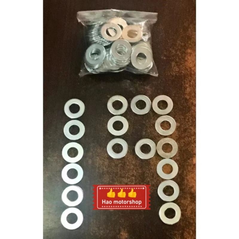 ️WASIR SAIZ 19 WASHER BOLT NUT SEBIJI RM0.020 ️