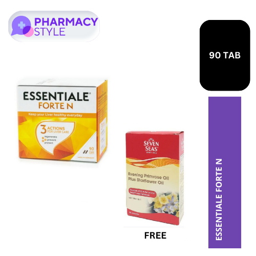 Essentiale Forte Liver Health Capsule (90s) [หมดอายุ: มีนาคม 2025] พร้อม