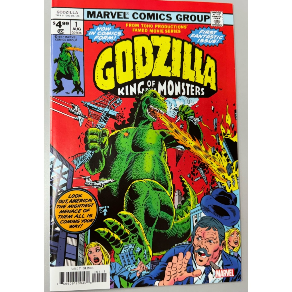 GODZILLA 1 FACSIMILE EDITION - MARVEL COMICS - หนังสือการ์ตูน - -
