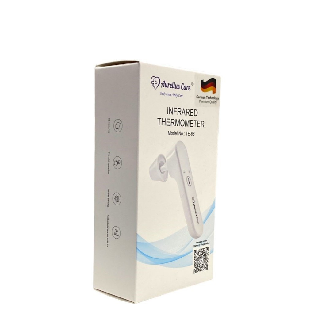 AURELIUS CARE INFRARED THERMOMETER 2IN1 TE-66