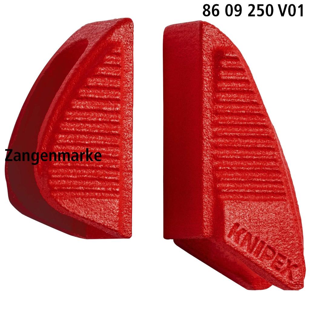 86 09 250 V01 KNIPEX Jaw Protectors สําหรับประแจคีม 8609250โวลต์01 หนึ่งคู่ 01 02 03 05 06 ที 19 10"