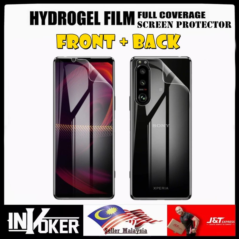 Sony Xperia 10 VI / Xperia 10 V / Xperia 10 iV / Xperia 10 iii / Xperia 10 ii / ตัวป้องกันหน้าจอไฮโด