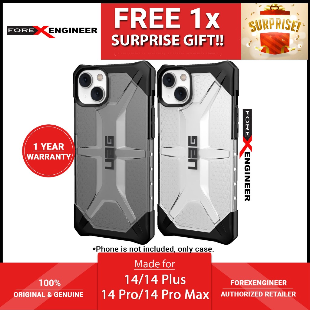 UAG Plasma สําหรับ iPhone 14/13 [ Pro Max / Pro / Plus ] - Ash / Ice