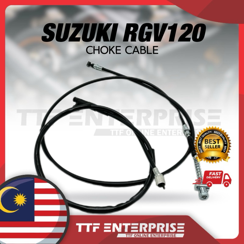 SUZUKI RGV120 สายควบคุม CHOKE CABLE KABEL CABLE CHOKE RGV 120 RGV120