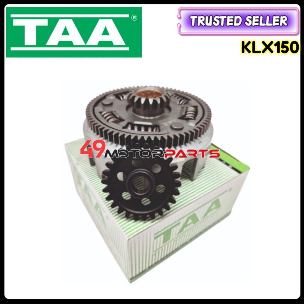 ชุดเกียร์คลัตช์ MADE IN TAIWAN KLX150 / กระเป๋าคลัทช์ PRIMARY DRIVEN