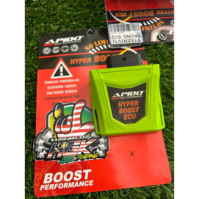 YAMAHA Y15ZR V1 RACING ECU/APIDO HYPER BOOST ECU Y15 V1 2PV/ECU NO CUT OFF Y15ZR V1/ECU APIDO RACING