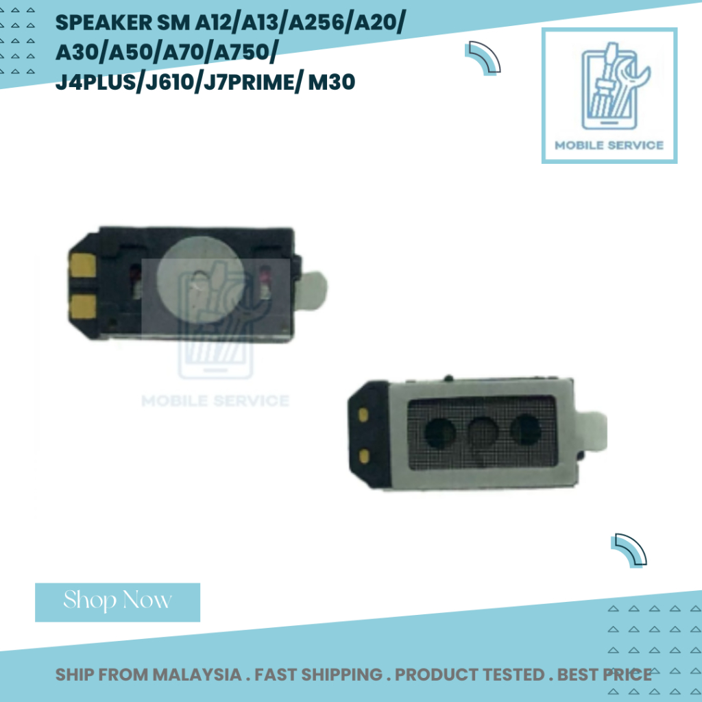 SAM A12/A13/A256/ A20/A30/A50/A70/A750/ J4PLUS/J610/J7PRIME/ M30 หูฟังลําโพงอะไหล่เปลี่ยน