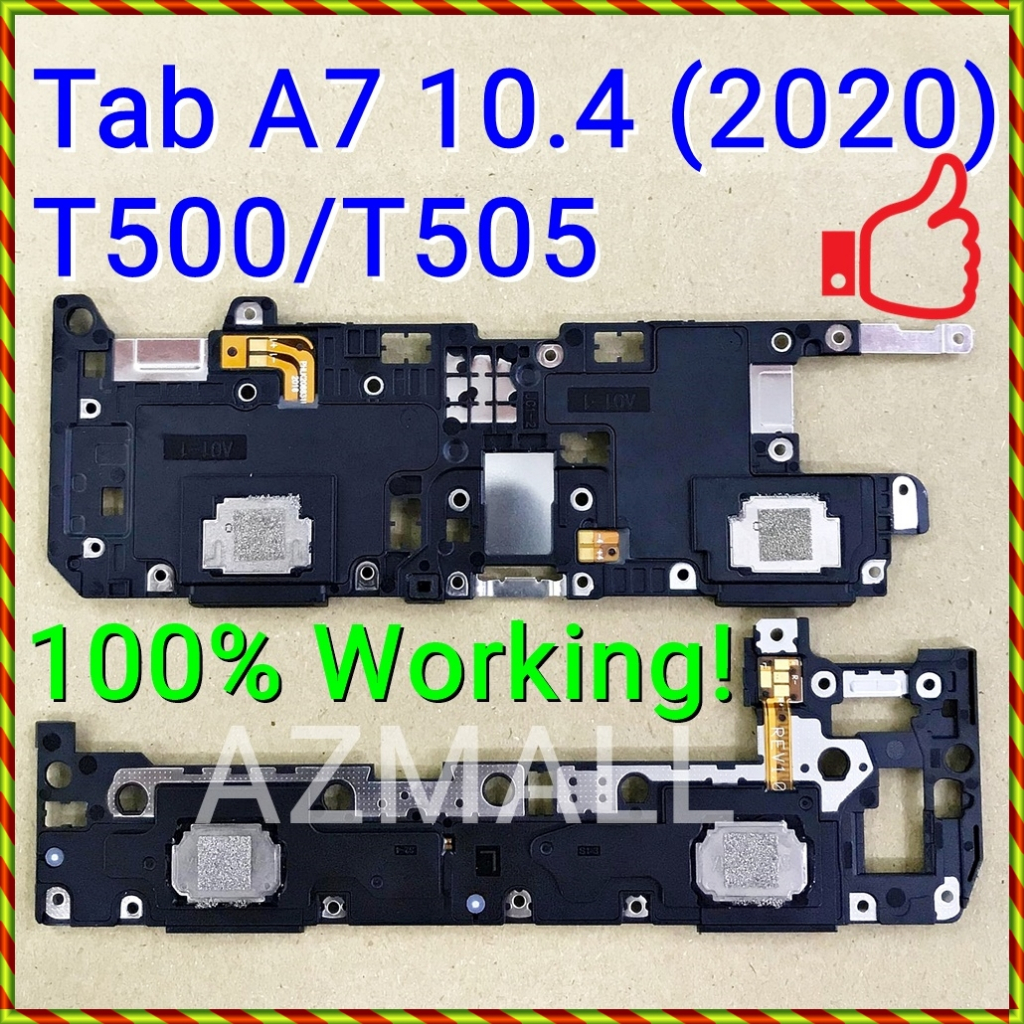 (การทํางาน 100%) NEW Stereo Music Loud Speaker Buzzer Samsung Galaxy Tab A7 10.4 (2020) / T500 T505