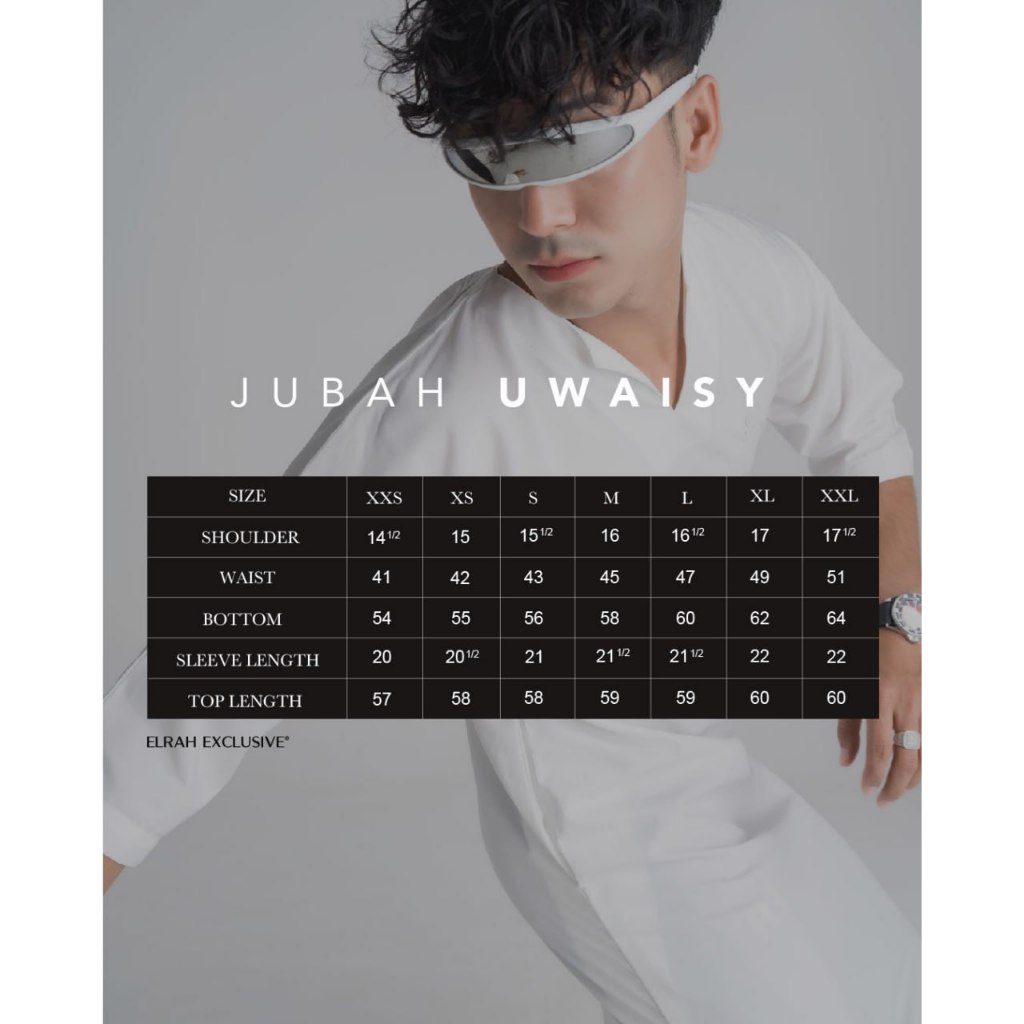 Jubah UWAISY โดย ELRAH พิเศษ