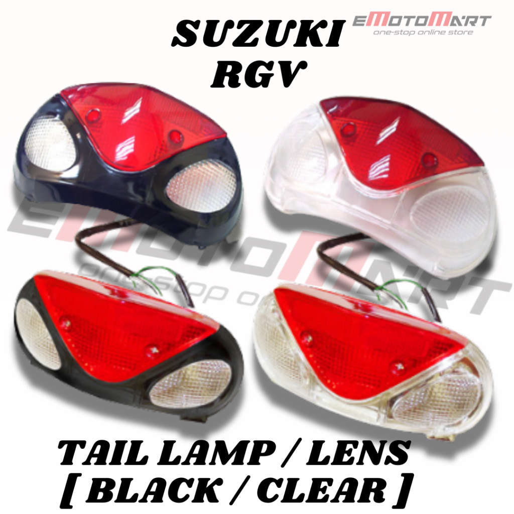 Suzuki RGV NEW TAIL LAMP / TAIL LAMP LENS SUZUKI RGV NEW BELAKANG LAMPU / LAMPU BELAKANG COVER