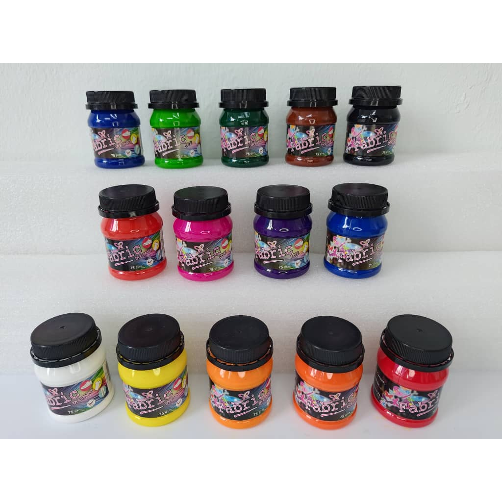 Stok Sedia Fabric Cat Air / Five Star Clothes Cloth Poster Water Colour 75gram / เหมาะสําหรับการแต่ง