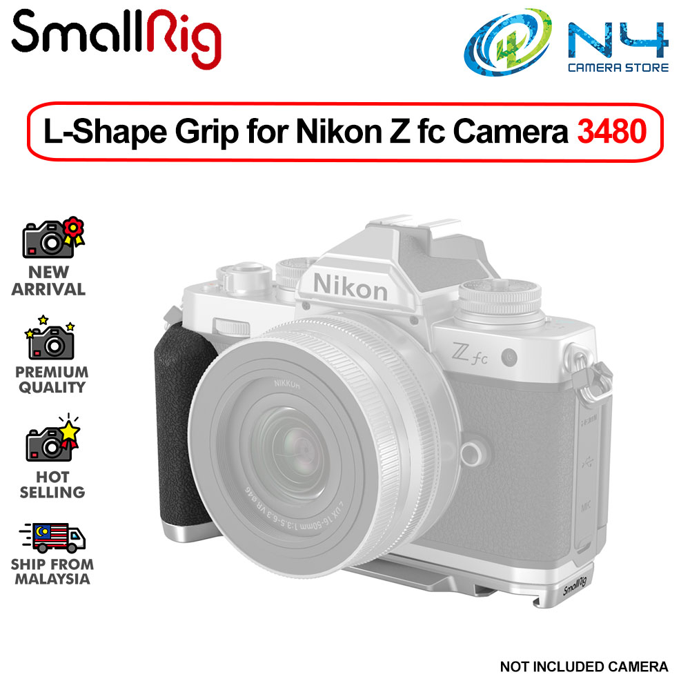 SmallRig L-Shape Grip สําหรับกล้อง Nikon Z fc 3480 สําหรับ ZFC