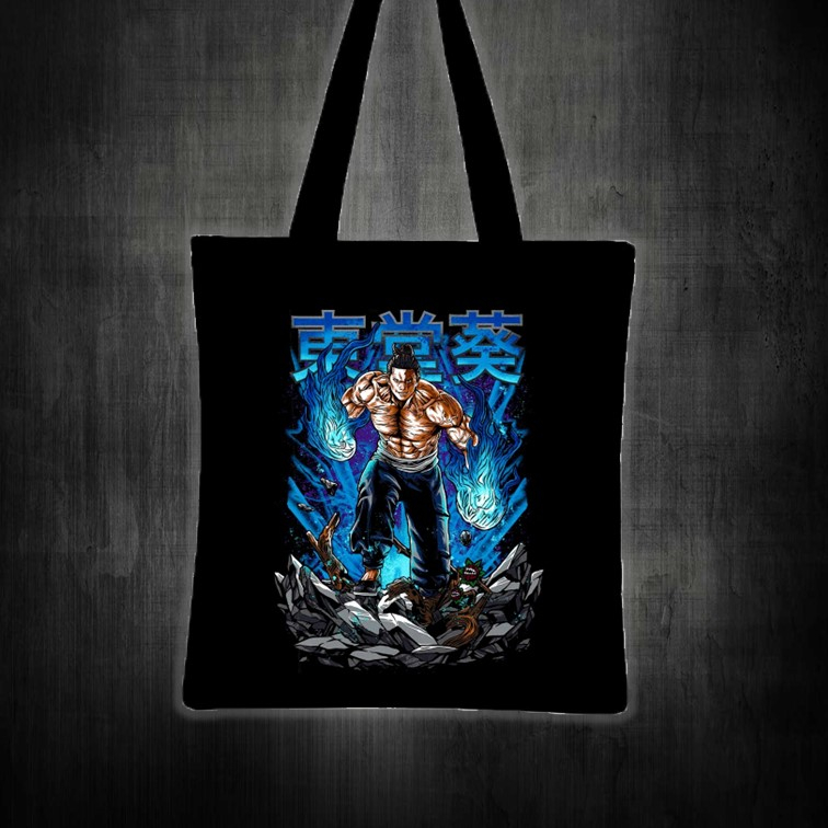 AOI TODO JUJUTSU KAISEN กระเป๋าผ้าแคนวาสพิมพ์ลาย