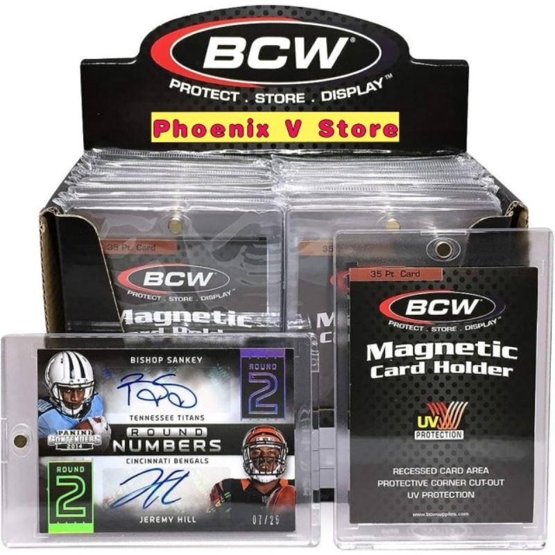 🔥‼️ORIGINAL‼️🔥 BCW Magnetic Card Holder 35PT 55PT 75PT 100PT 130PT Yugioh Pokemon Digimon One Piece 